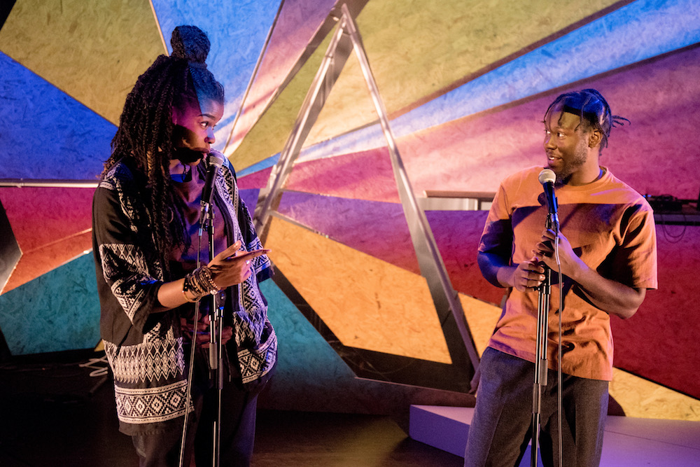 3.smallerCaleb Femi & Lex Amor in Goldfish Bowl by The Paper Birds. Photo credit Camilla Greenwell